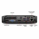 HP EliteDesk 800 G2 Tiny Mini Desktop Core i5- Back